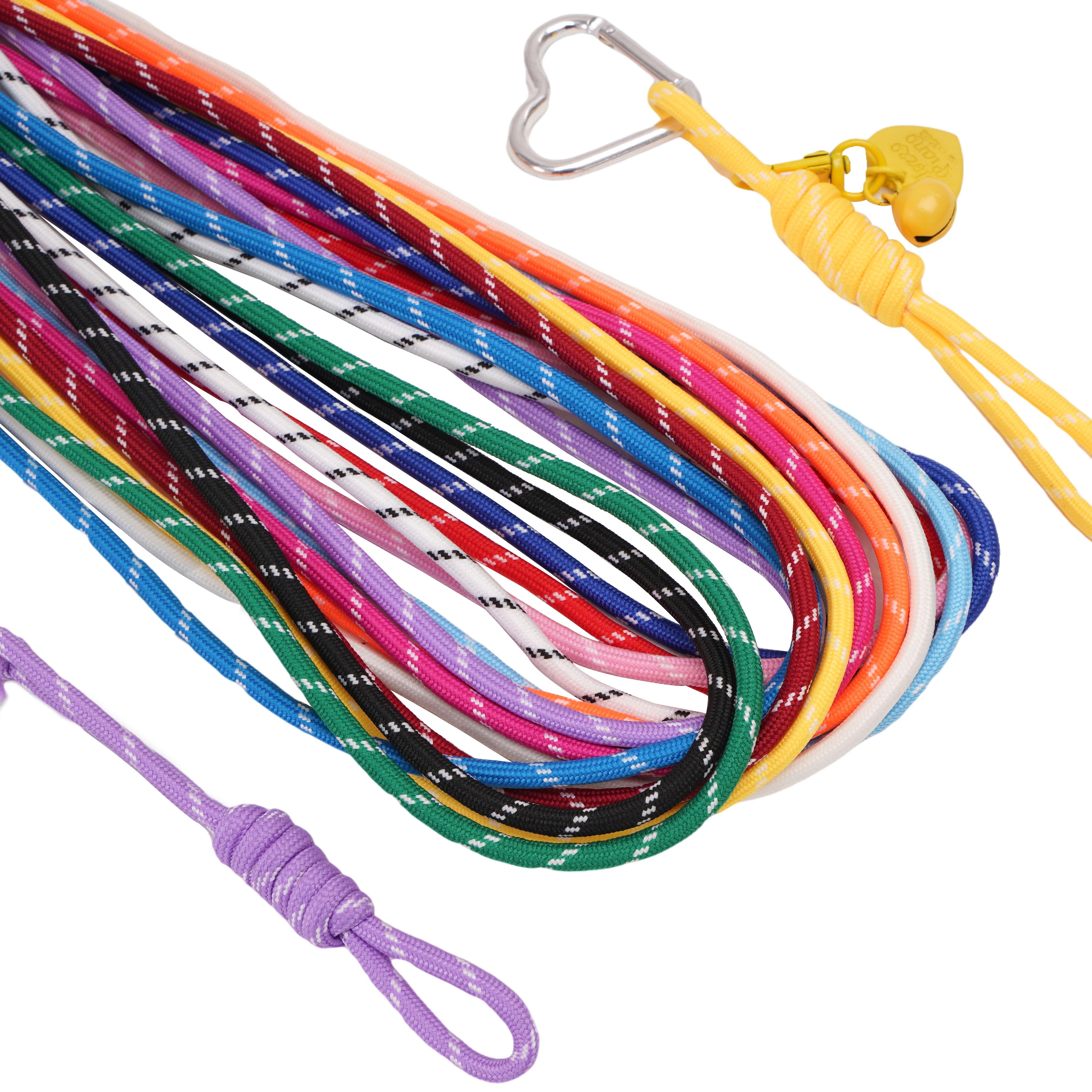 

5Meter Colored Polyester Rope Wire String For DIY Accessories 01 жовтий