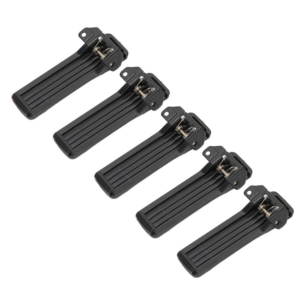 5Pcs Radio Belt Clip Portable Durable Plastic Replacement Radio Belt Clip for Kenwood TK3207 TK2207 TK3207G TK2207G