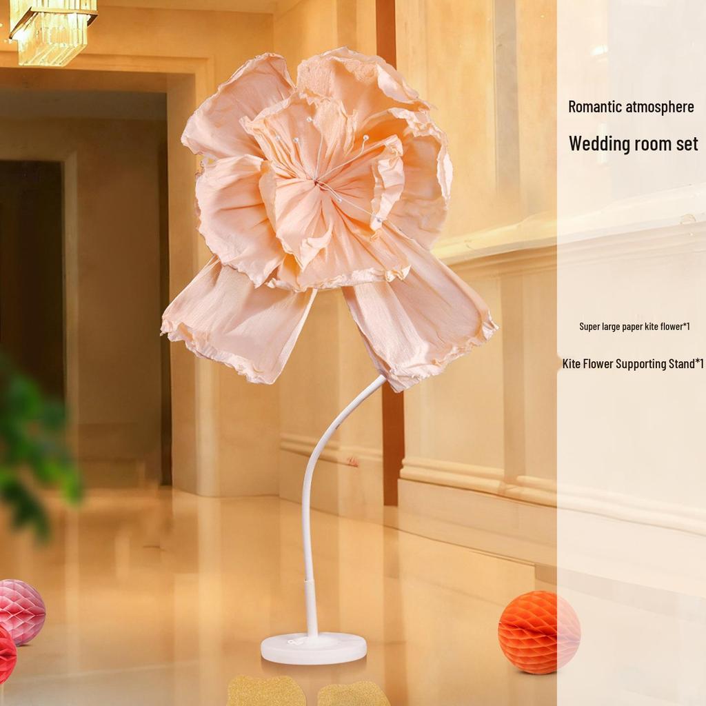 Wedding Decoration Set: Bride’s Bedroom, Living Room & Photography Props with Origami Lion Ornaments