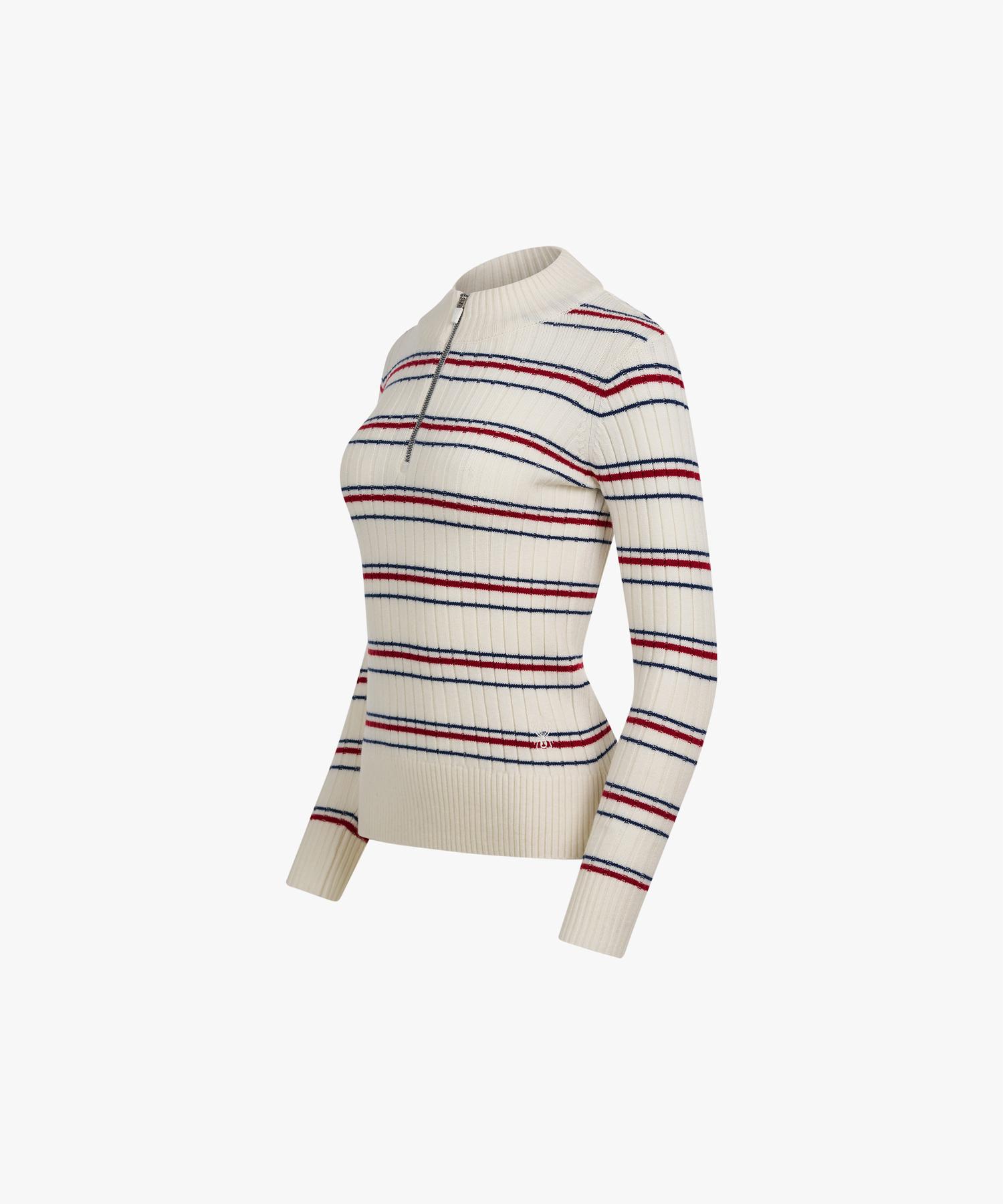 Spyder Women S Wool Blend Half-Zip Sweatshirt Spjwcnrl251Wivy Ivory/085