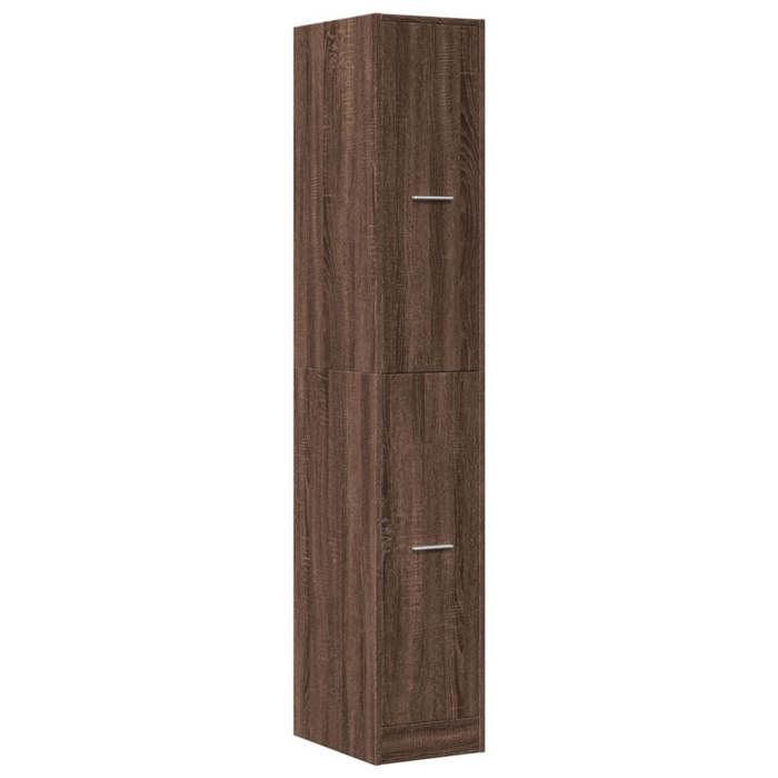 VidaXL Apothecary Cabinet Brown Oak 30x41x174.5 Cm Engineered Wood, Apothecary Chest, Apothecary Furniture, Chest with 3309633