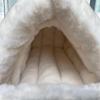 Winter Warm Cat & Dog Bed: Semi-Enclosed, All-Season Pet Nest