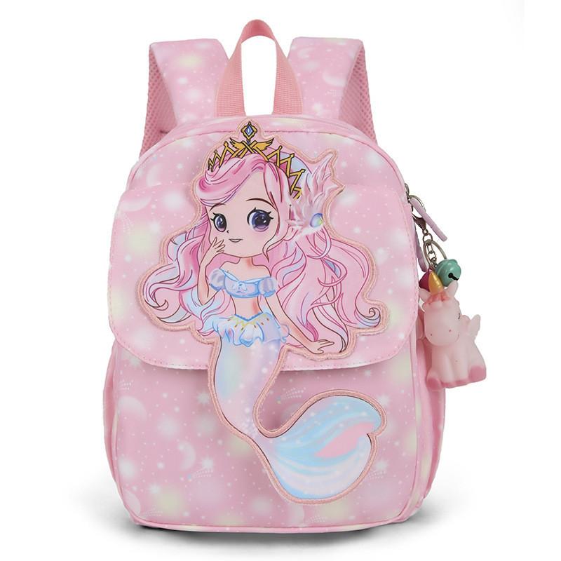 

Delightful Durable And Cartoon School Backpack For Girls Featuring Fun Princess Themes