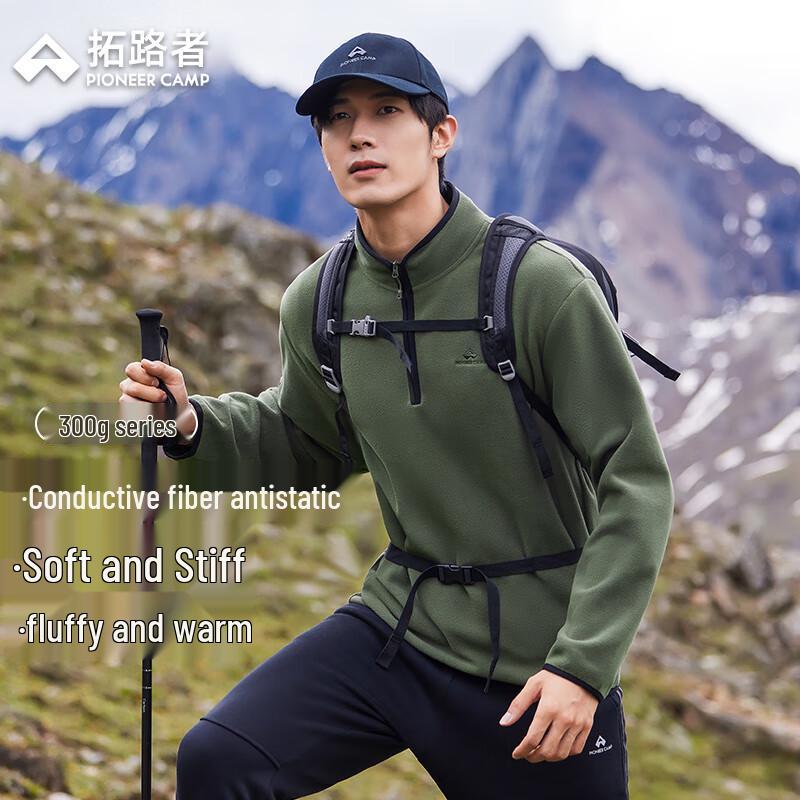 Taluozhe Men s Half-Zip Fleece Sweatshirt XXL