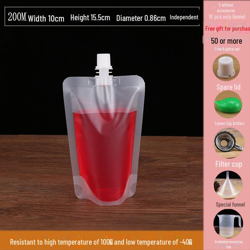 Portable Music Festival Water Bag - Food Grade, Disposable, Essential for Concerts