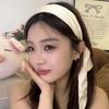 Bow Bow Headband Korean Style Hair Hoop Vintage Ribbon Hair Band  Decoration