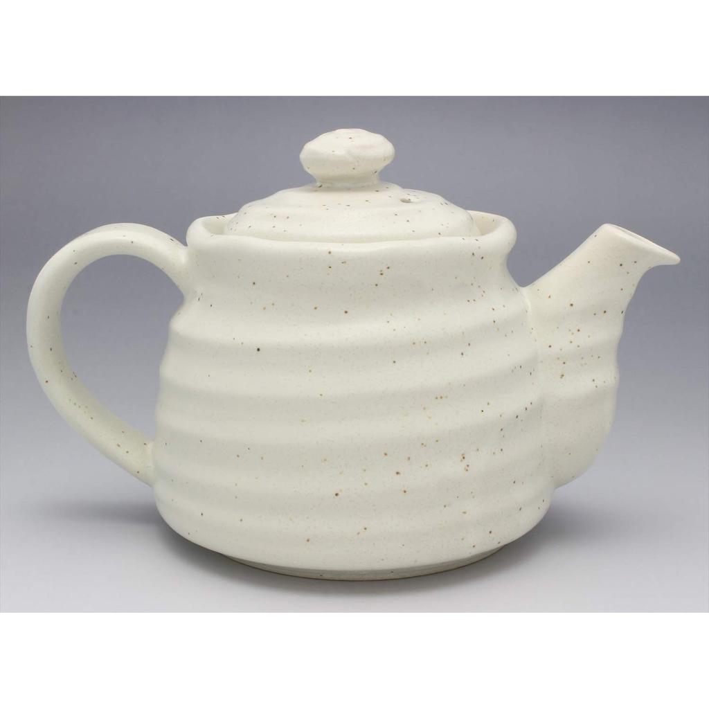 Mino Ware Pot, White Glaze, Made In Japan, 500-19