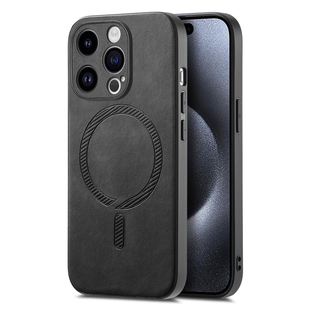 Magnetic Wireless Charging Leather For Magsafe Case For iPhone 15 Pro Max 14 Plus 13 12 11 XR SE 2022 Anti Drop Slim Skin Cover