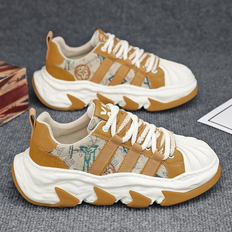 FashionMens Sneakers Walking Men Casual Schuhe Modemarke Laufsport Männliche Mann Sneakers Schuhe für Männer Designer Plateau Herrenschuhe