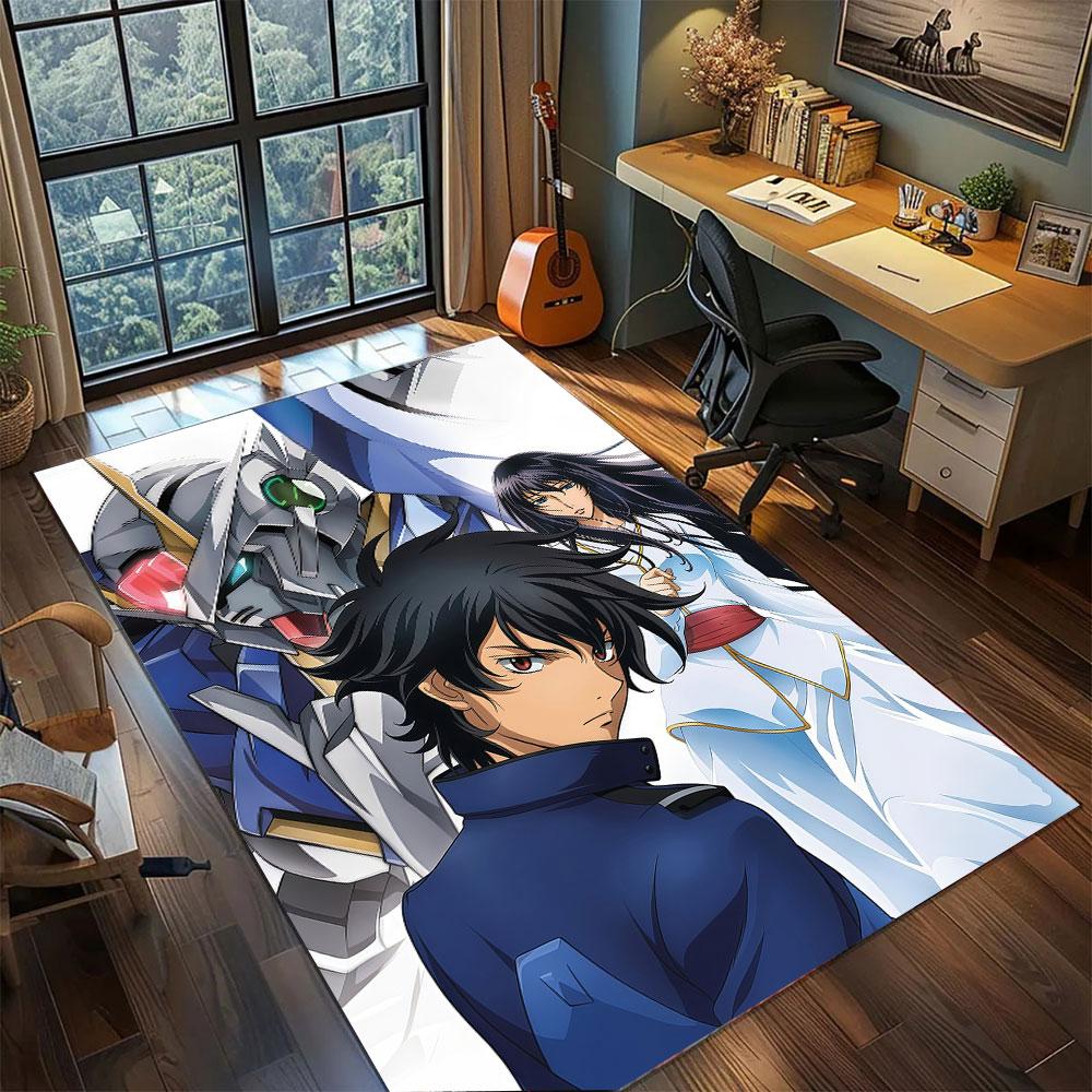 Gundam Models Carpet for Living Room Bedroom Home Decor Cool Movie Mat Play Floor Mat