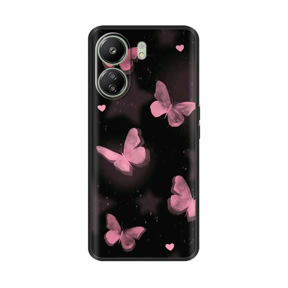 Case For Xiaomi Redmi 13C 4G Case Phone Cover Cool Sweet Soft Smooth Liquid Silicone Back Cover For Redmi 13 C Redmi13C Fundas