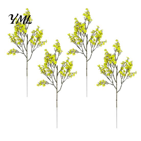 Durable Faux Plant Accents for Home Realistic Artificial Flowers Autumn Decoration, Silk Floral Decor Branches Halloween Table Centerpiece And Indoor