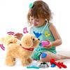 Koonie Realistic Robot Puppy - Interactive Walking & Barking Dog with Singing/Tail Wagging, Educational Play & Plush Birthday Gift for 2-5 Years Old