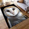 Majestic Owl Close Up Carpet Yoga Living Room Room Decor Children's Crawling Mat Doormat Area Rug Games Mat