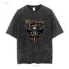 Baldur Gate 3 Fan T Shirt For Gamer BG3 Astarion Karlach Shadowheart Laezel Appareal Minthara And Boo High Elf Vintage Washed