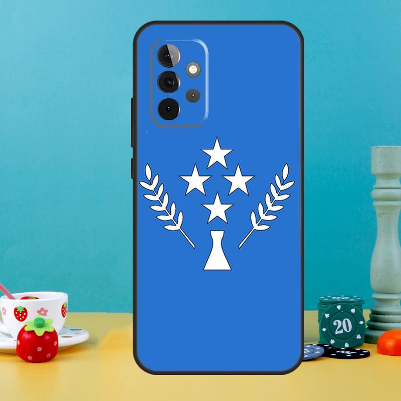 Kosrae Flag Case For Samsung Galaxy A05 A36 A56 A26 A16 A53 A33 A13 A12 A32 A52 A55 A35 A15 A54 A34 A14
