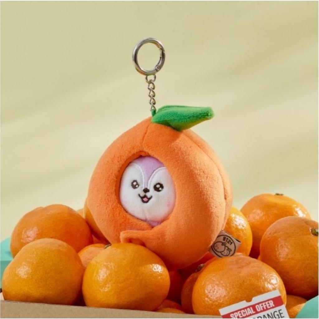 BTS Baby Plush Keyring Orange Party