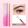 Dual End Eyebrow Pencil with Brush Waterproof Natural Long Lasting Eyebrow Makeup Pen