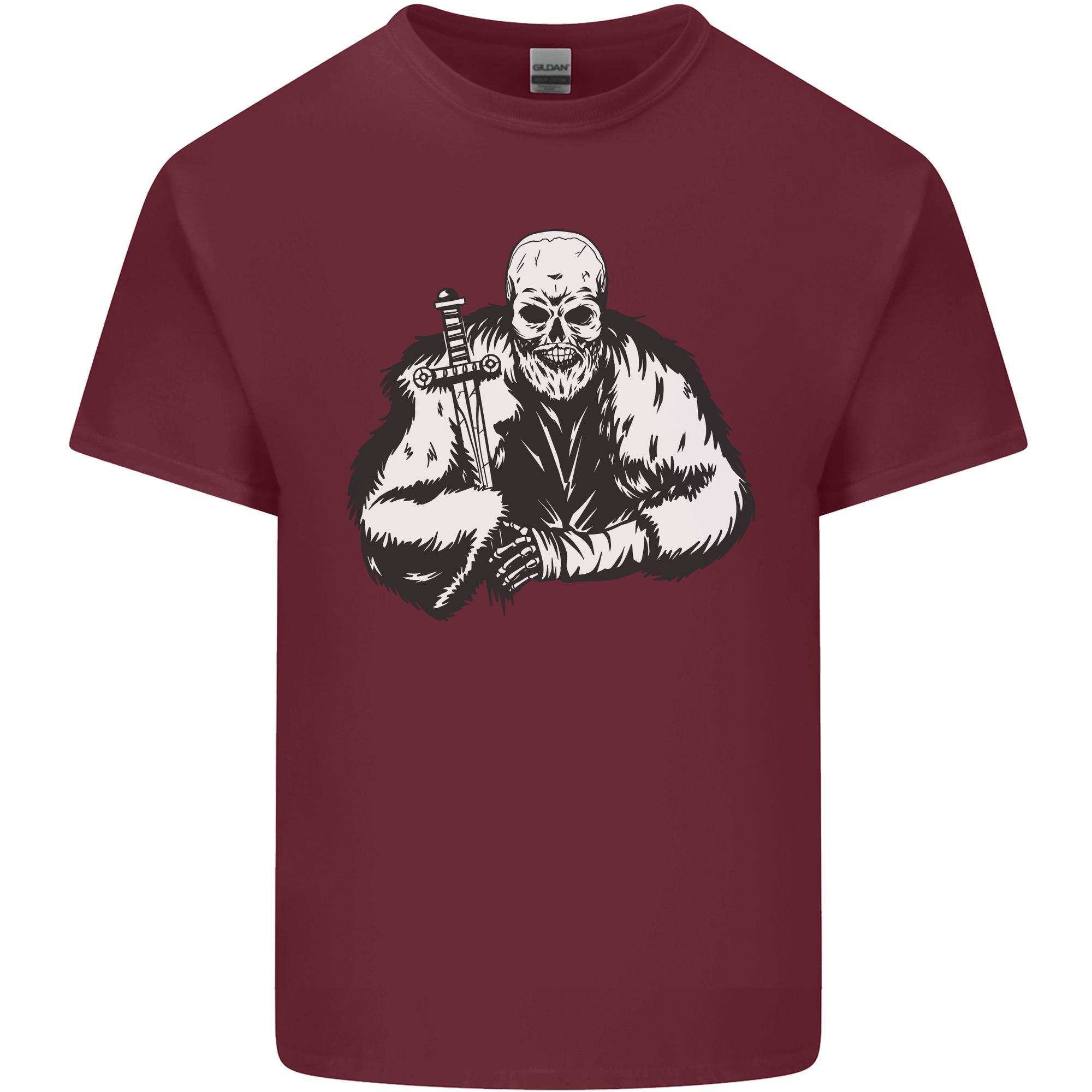 Viking Skull Sword Thor Valhalla Unisexs Light Cotton TShirt S
