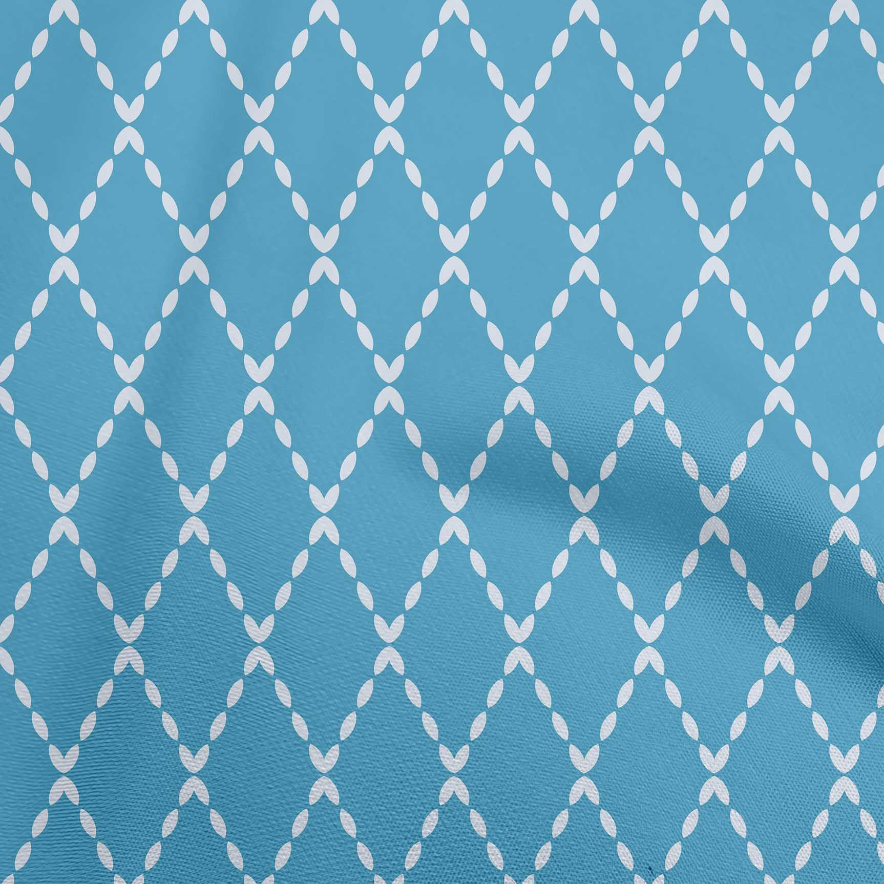 

oneOone Cotton Flex Bluish Violet Fabric Argyle Sewing Material Print Fabric By The Yard 40 Inch 42 Inch Wide - Viscose Chiffon бірюзовий колір синій