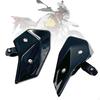 2 Pieces Motorcycle Side Wind Deflector Windscreens Motorbike Windshields Parts Premium Screen