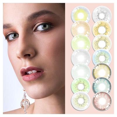 Cheap Soft Colored Contact Lenses Yearly 3 Tone Color