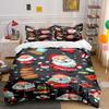Santa Claus and Gifts. Bedding Sets Duvet Cover Sets Duvet Covers Pillowcases(1 * Duvet Cover 2 * Pillowcases Without Duvet Insert)