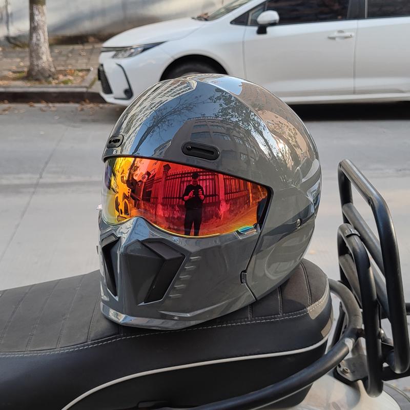 

Новий Scorpion Retro Motorcycle Cascos Moto Locomotive Personality Багатоцільовий комбінований шолом Half ML XL XXL XXXL XXL
