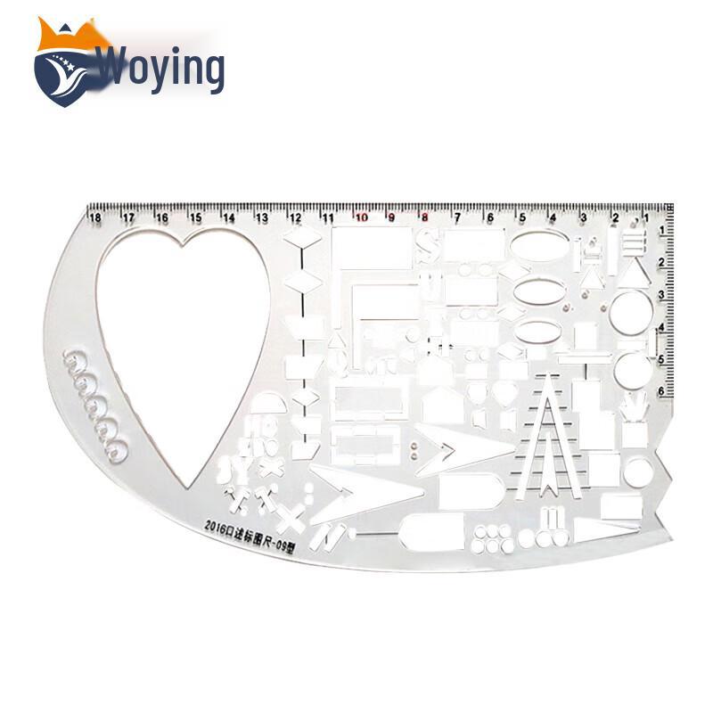 Woying 16-09 Multi-functional Command Ruler