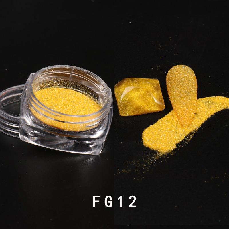New Fashion Nail Art Reflective Broken Drill Crushing Drill High Glitter Stone Powder Nail Art Broken Drill Powder Flash Bouncing Micro-Drill Powder