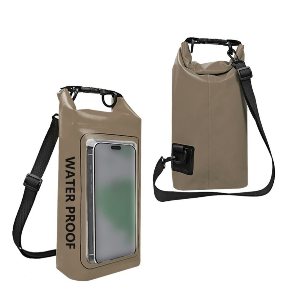 2L PVC Clip Messenger Bag Outdoor Cell Phone Bag New Swimming Waterproof Bag