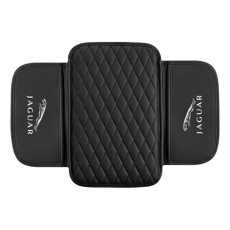 Leather Auto Consoles Car Armrest Cushion with Storage Styling For Jaguar XF XE XJ XJ8 X351 F Pace X Type F Type Necklace Tijera Ropa Llavero