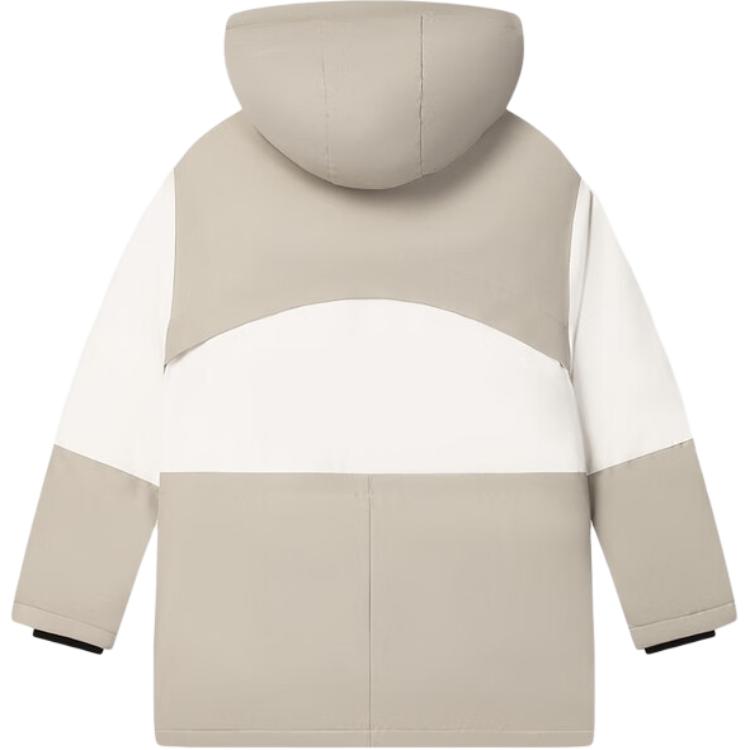 New FILA ORIGINALE Down Jacket Women's Fleece Lined Gray F51W449903F-BG