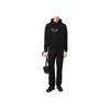 Emporio Armani Ss23 Solid Color Letter Print Hoodie Men Hoodies Black 3R1MBI-1JHSZ-0043