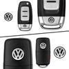 2026 Hot 14mm 11mm For VW GTI Golf 5 7 Mk6 Passat B5 B6 Polo Scirocco Jetta Car Remote Control Key Sticker Badge Emblem Decal Accessories