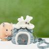 Hamster Carry Pouch Travel Carrier Breathable for Squirrel Hedgehog Green