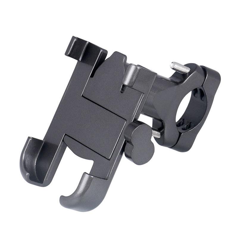 

Держатель для велосипедного телефона из алюминиевого сплава, MTB, дорожный велосипед, мотоцикл, 3,5-6,5 дюйма, кронштейн для мобильного телефона с GPS серый