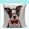 Premium Quality Boston Terrier French Bulldog Cushion Pillow Case For All Rooms