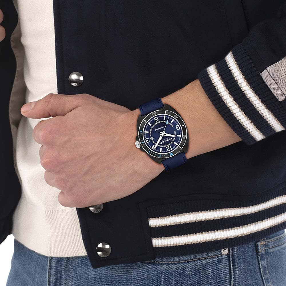 Coach CHARTER 14602736 Blue Watch Men's