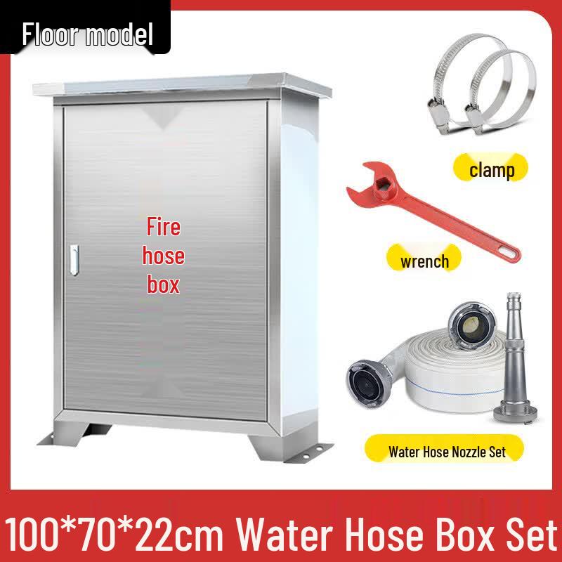 Outdoor Stainless Steel Fire Hydrant Hose Box