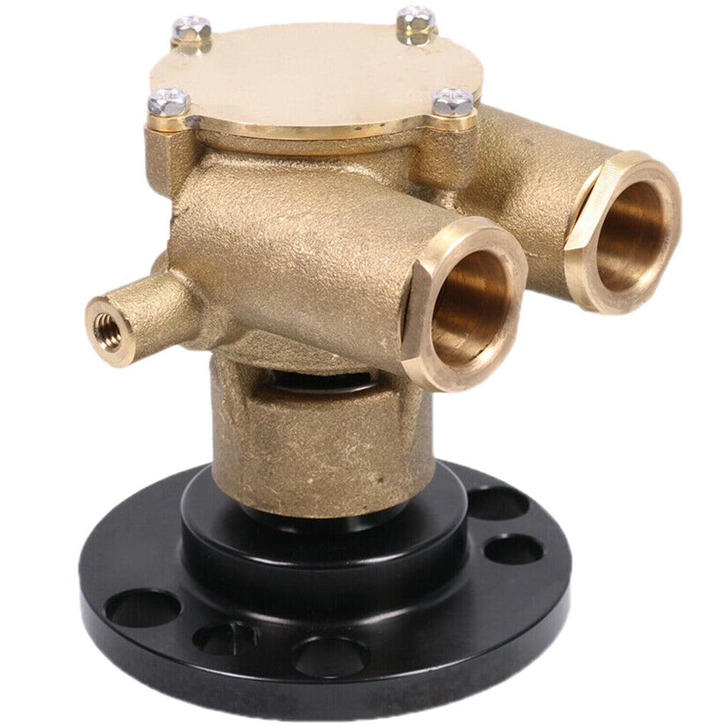 Miedziana Morska Pompa Wody Surowej Montowana na Wale Korbowym Niezawodna Pompa Napędzana Wałem Korbowym do Silników Łodziowych V6 i V8 AQ