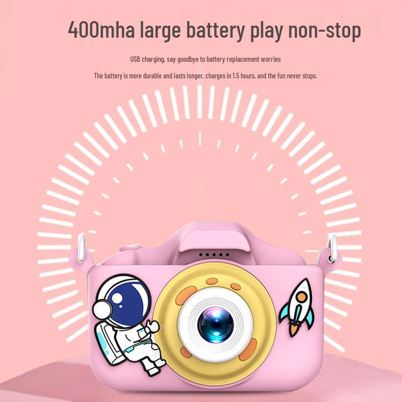 HD Dual Camera Cartoon Toy for Kids - Video Recording & SLR Digital Holiday Gift