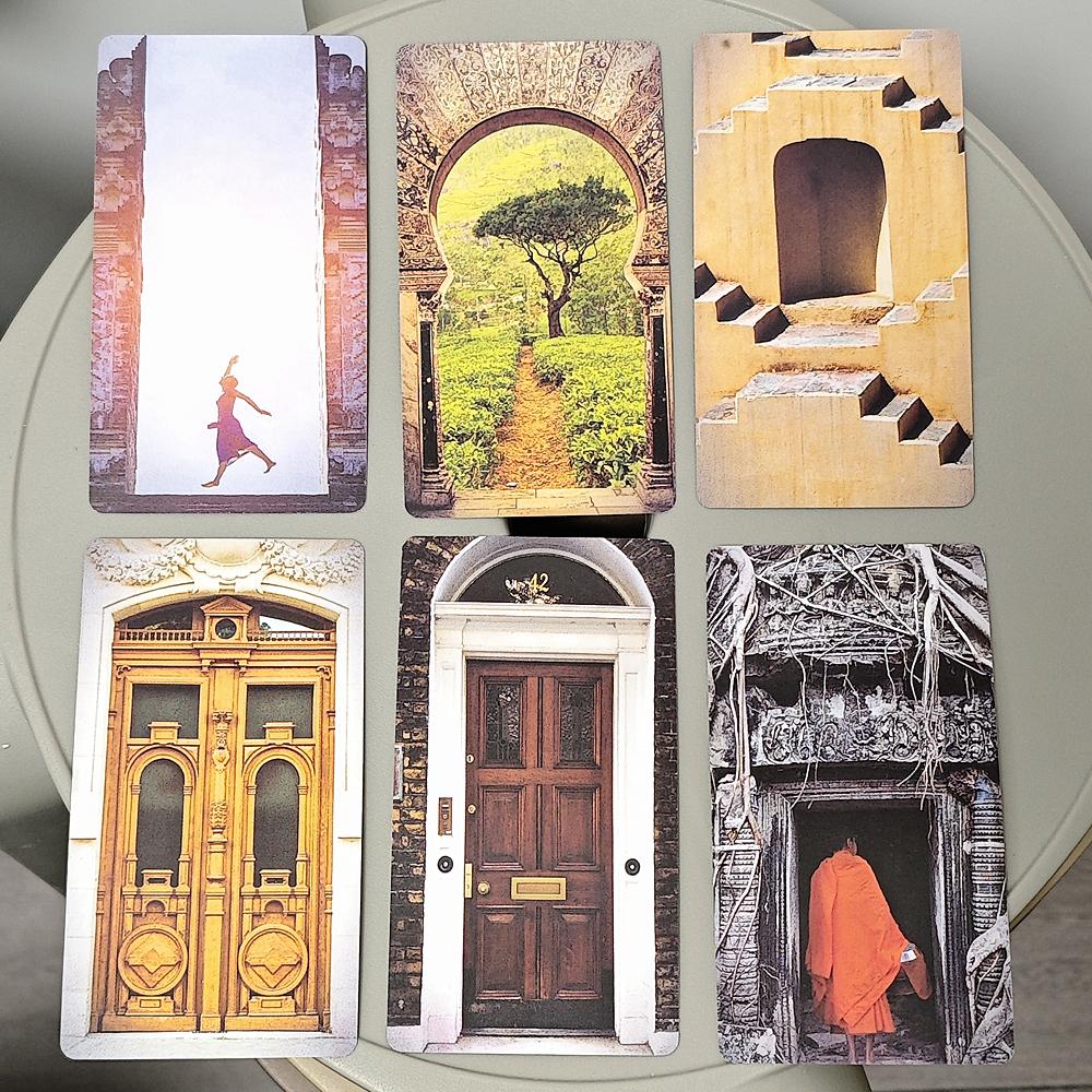 Divine Doors Oracle Deck 10.5*6cm Behind Every Door Lies Adventure, Mystery and Inspiration A 40-card Deck