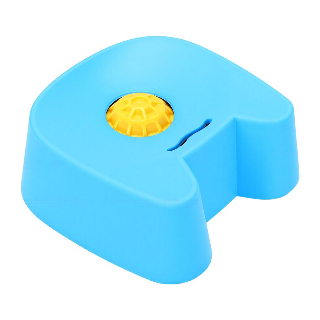 Slow Feeder Dog Bowls Rolling Ball Dog Lick Bowl Dog Enrichment Toy for Liquid Treat Wet Food Black