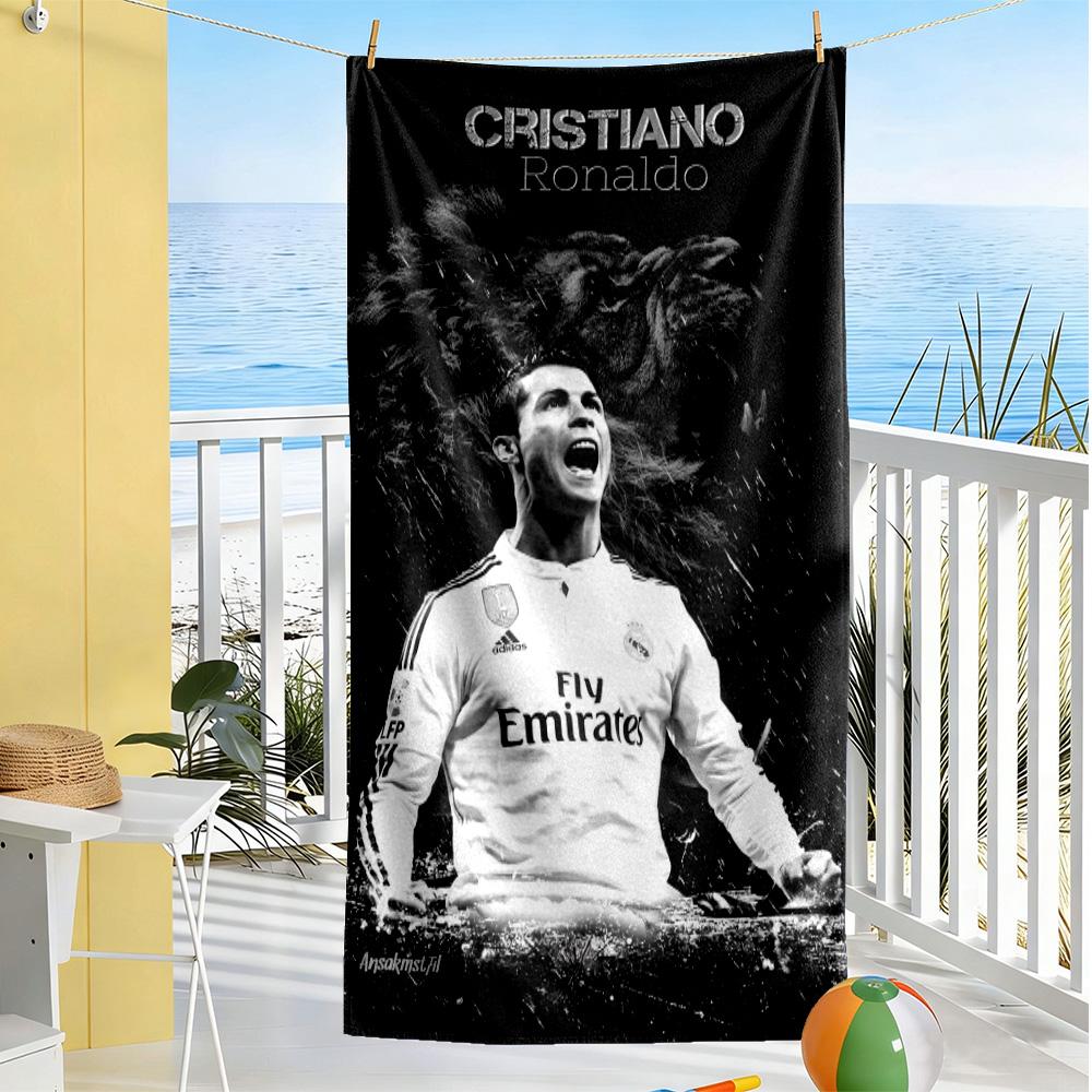 Goalkeeper Action Beach Towel Super Soft & Absorbent Comfortable Lightweight Suitable for Swimming, Gym, Camping, Yoga Vacation