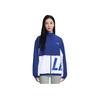 Li Ning Sports Lifestyle Series Color Block Logo Loose Jacket Unisex Jacket Deep-Blue Cream AJDR484-5