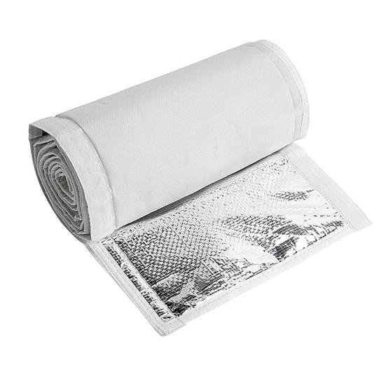 3 Layers HVAC Copper Pipe Insulation Cover UV Resistant AC Pipe Outdoor Insulation Sleeve Outdoor Conduit Insulation Accessory