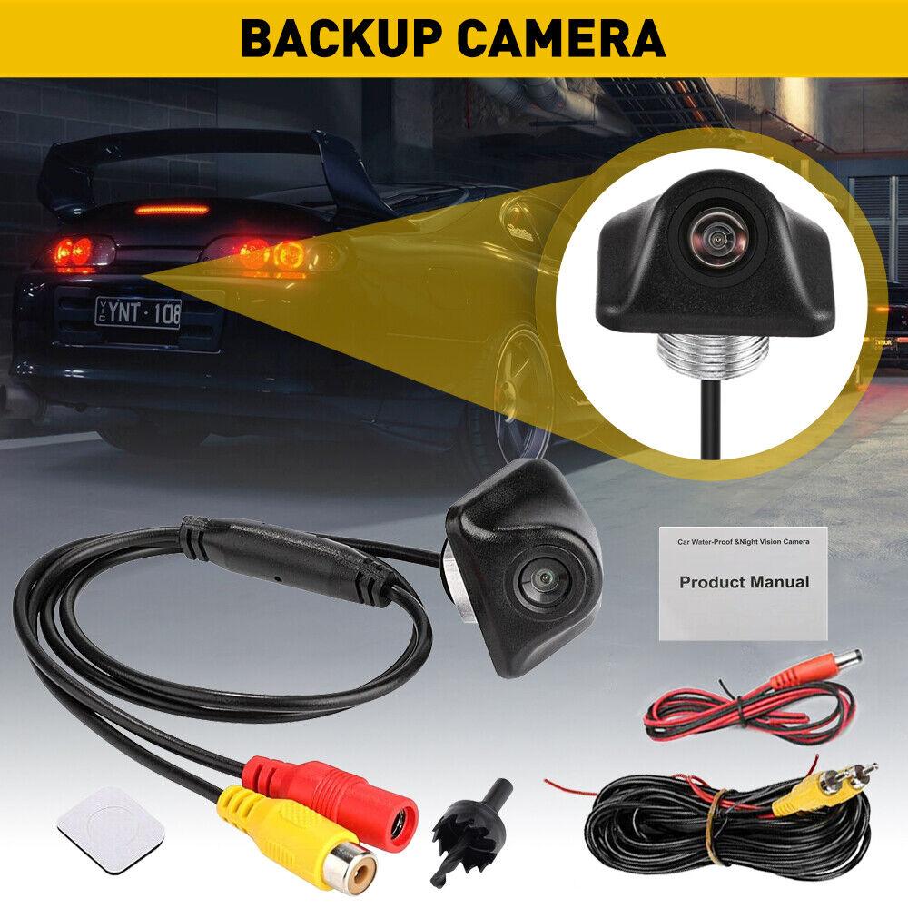 Car Backup Camera, Rear View Reverse Camera Universal For Pickup Truck Car SUV Perfect Angle Night Vision Waterproof