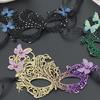 Halloween Masquerade Mask Lace Eyemask Venetians Mask Half Face Lace Mask Mardi Gras Mask for Carnival Party Costume Bal