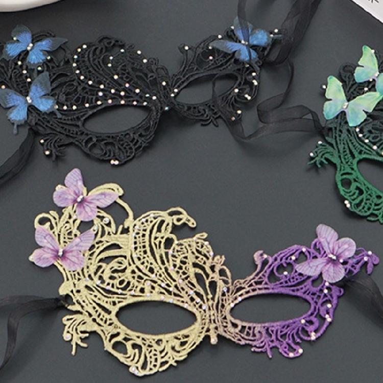 Halloween Masquerade Mask Lace Eyemask Venetians Mask Half Face Lace Mask Mardi Gras Mask for Carnival Party Costume Bal